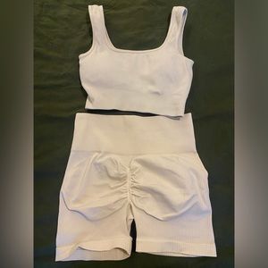 Workout Set Cream Color